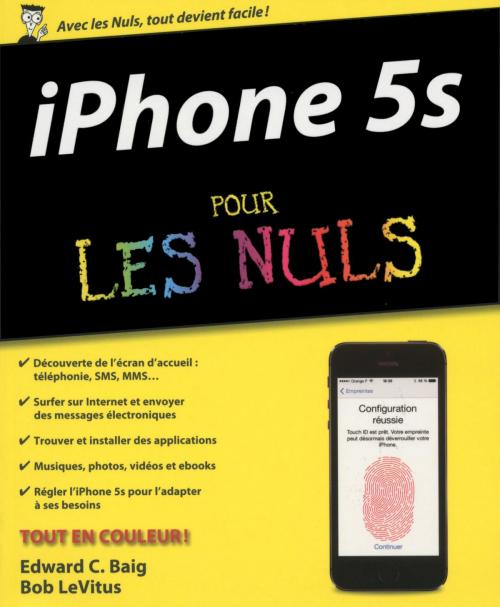 Cover of the book iPhone 5S Pour les Nuls by Edward C. BAIG, Bob LEVITUS, edi8