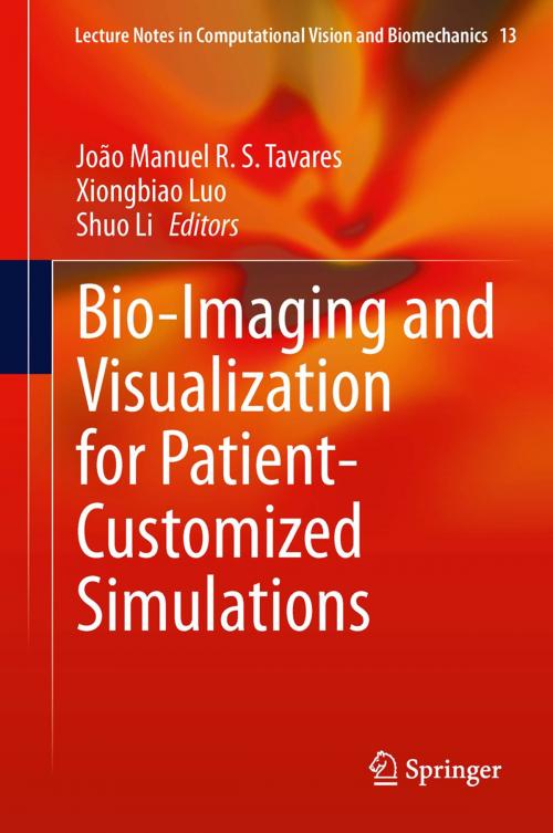 Cover of the book Bio-Imaging and Visualization for Patient-Customized Simulations by , Springer International Publishing