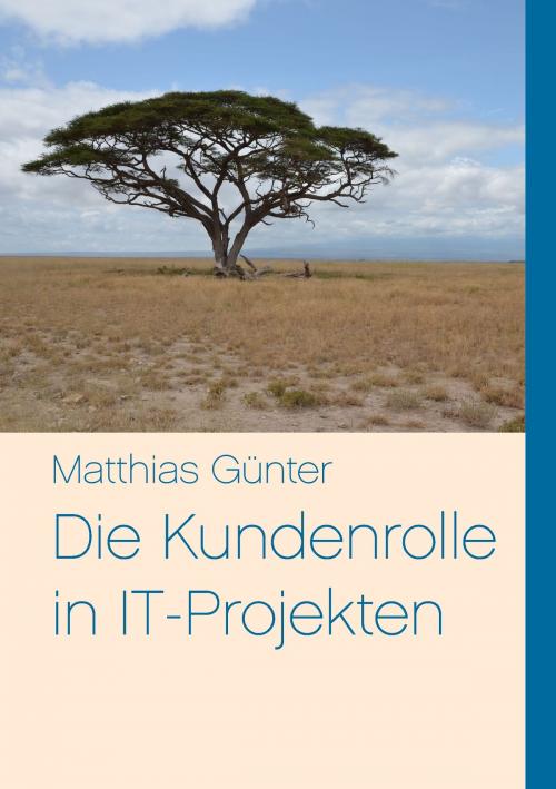 Cover of the book Die Kundenrolle in IT-Projekten by Matthias Günter, Books on Demand