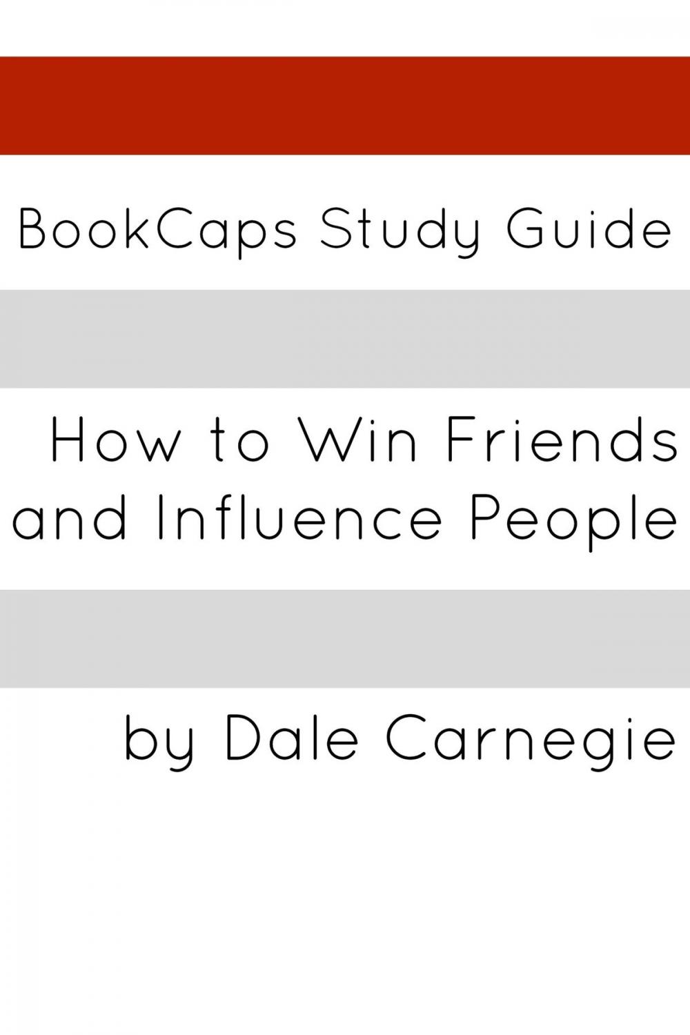 Big bigCover of Study Guide: How to Win Friends and Influence People