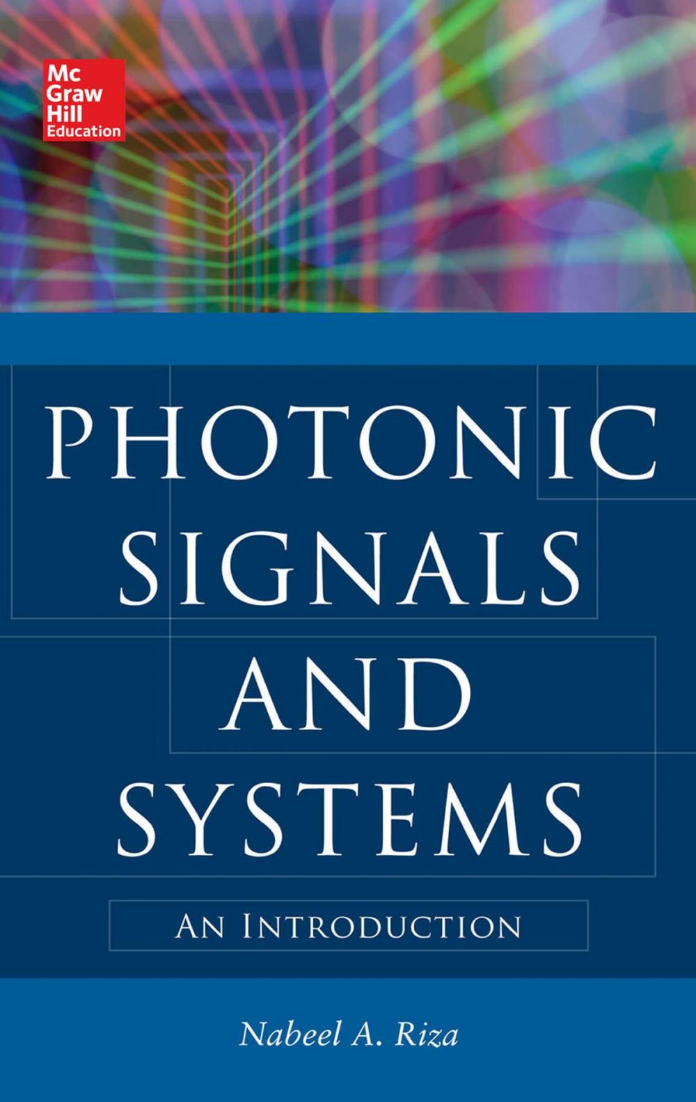 Big bigCover of Photonic Signals and Systems: An Introduction