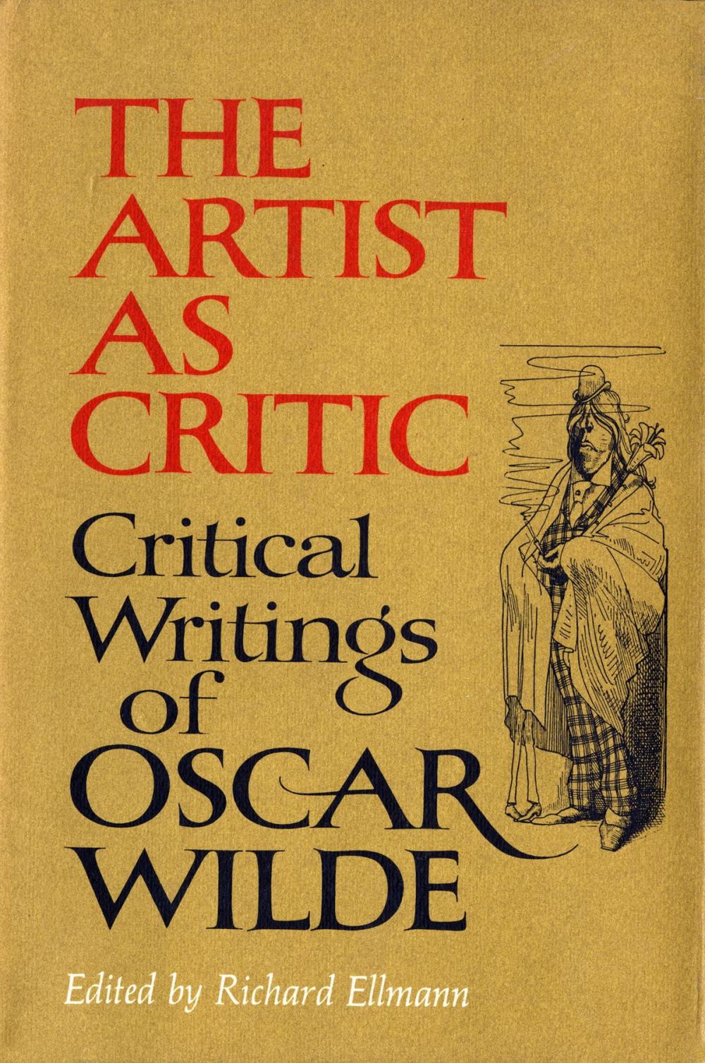 Big bigCover of The Artist As Critic