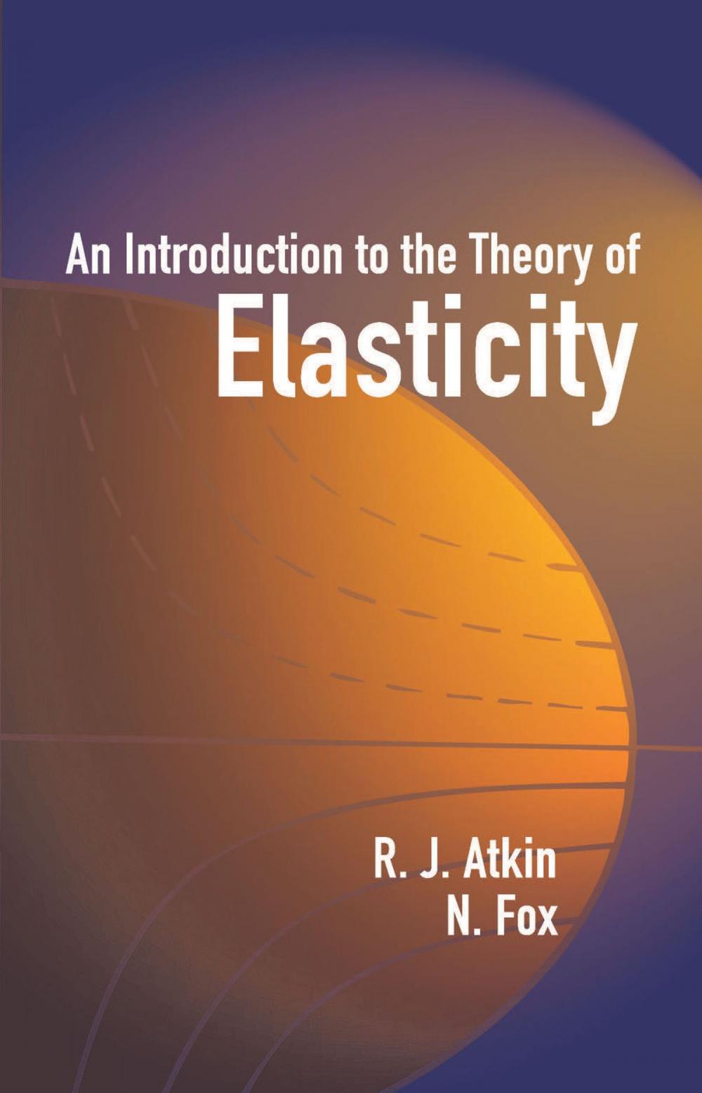 Big bigCover of An Introduction to the Theory of Elasticity