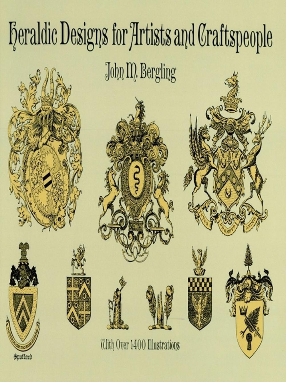 Big bigCover of Heraldic Designs for Artists and Craftspeople