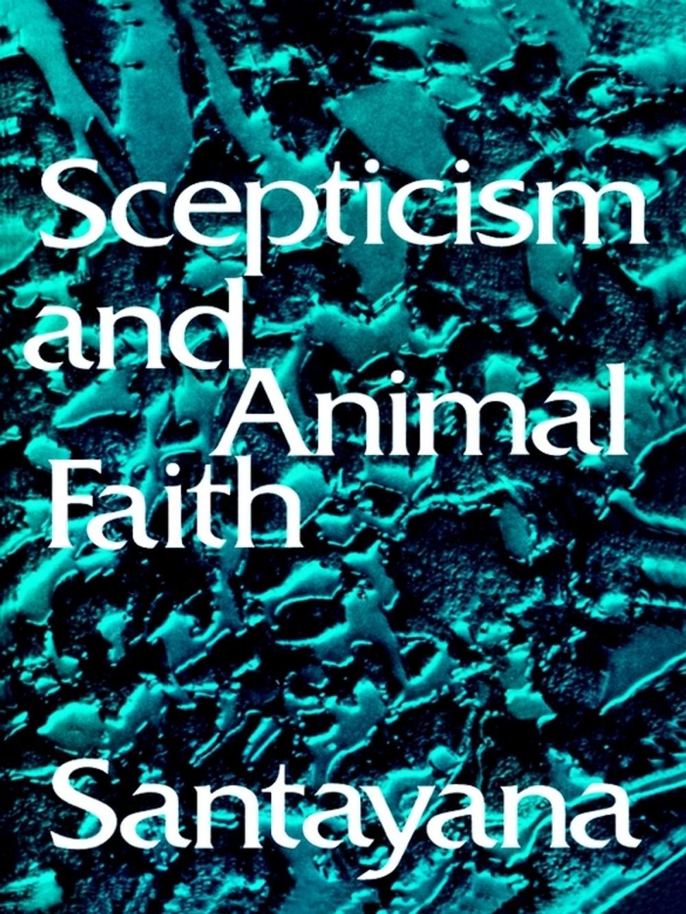 Big bigCover of Scepticism and Animal Faith