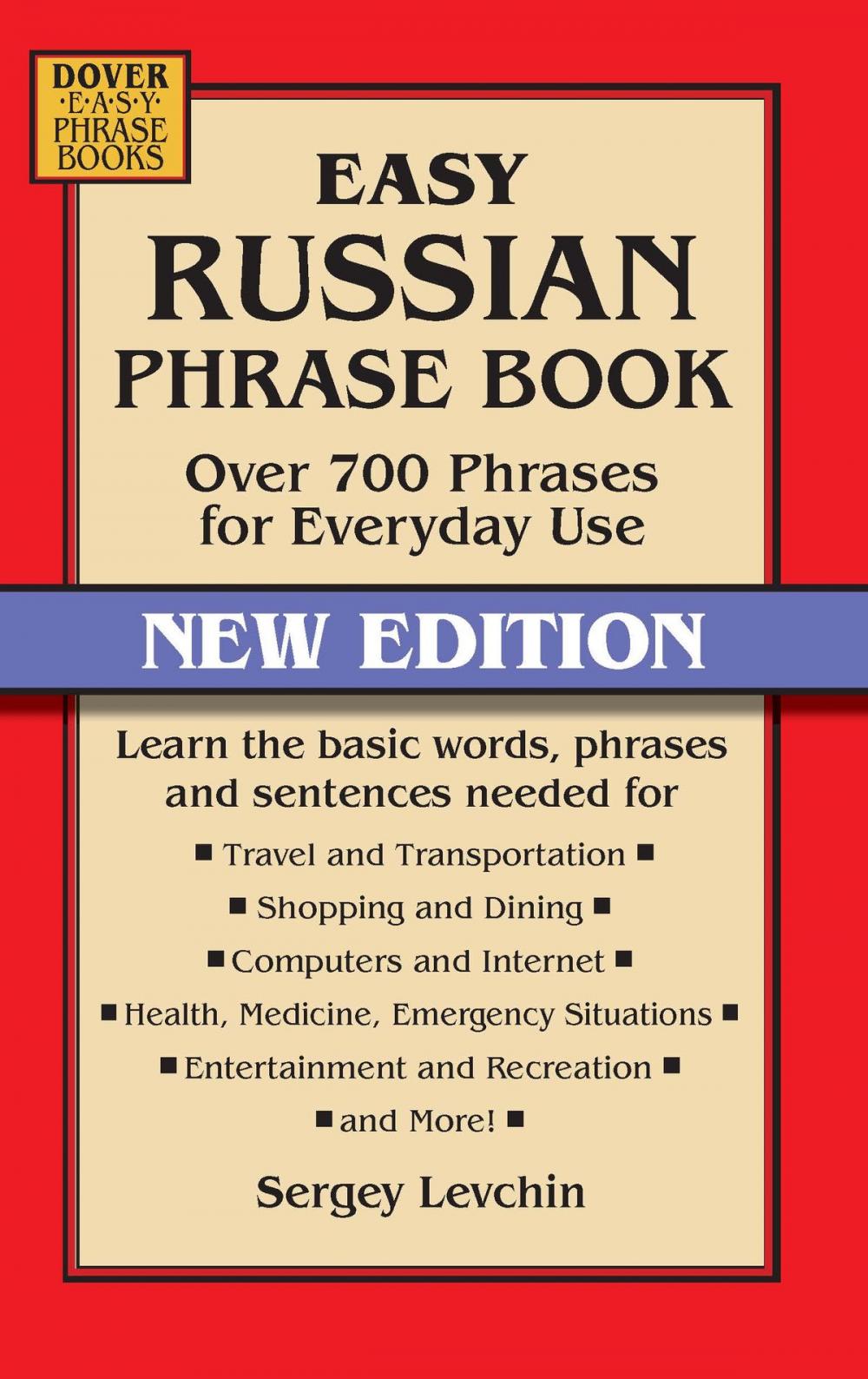 Big bigCover of Easy Russian Phrase Book NEW EDITION