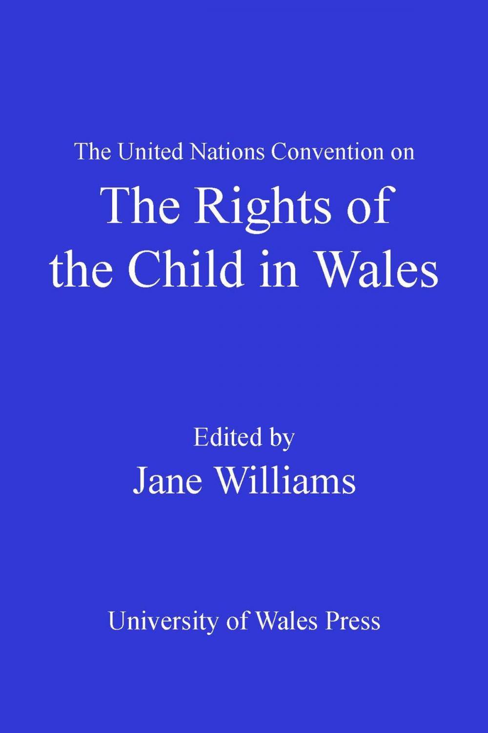 Big bigCover of The United Nations Convention on the Rights of the Child in Wales