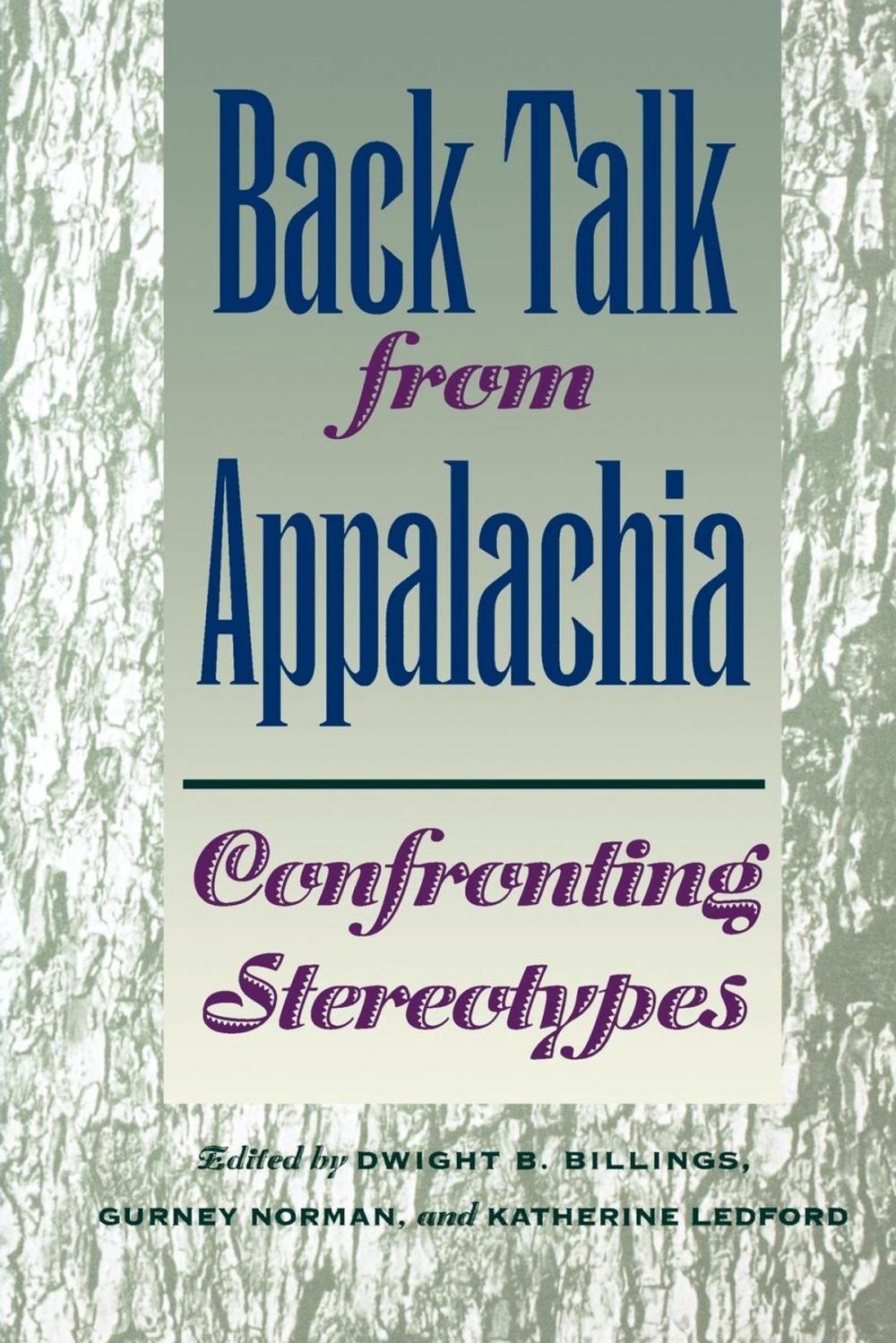 Big bigCover of Back Talk from Appalachia