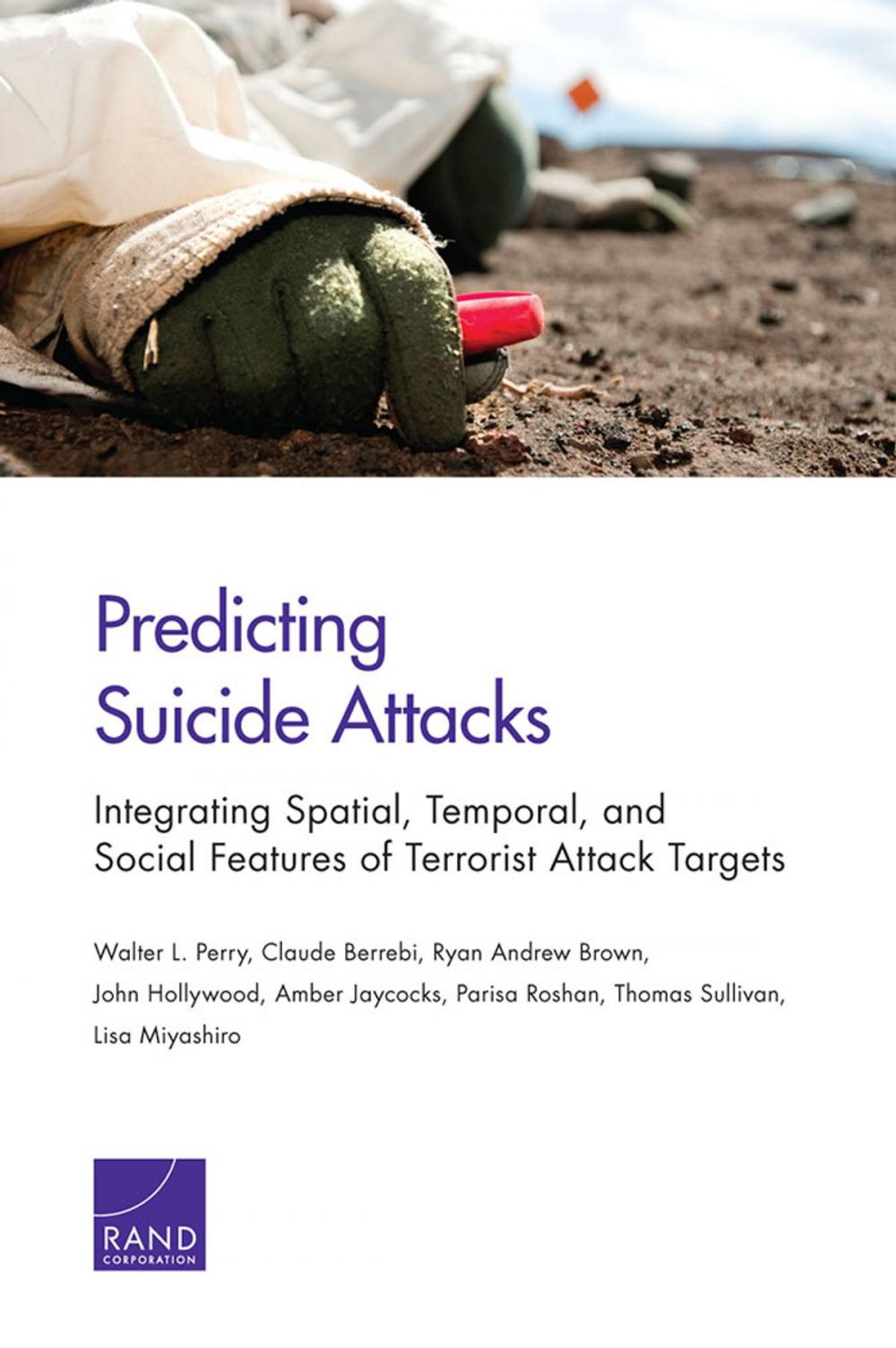 Big bigCover of Predicting Suicide Attacks