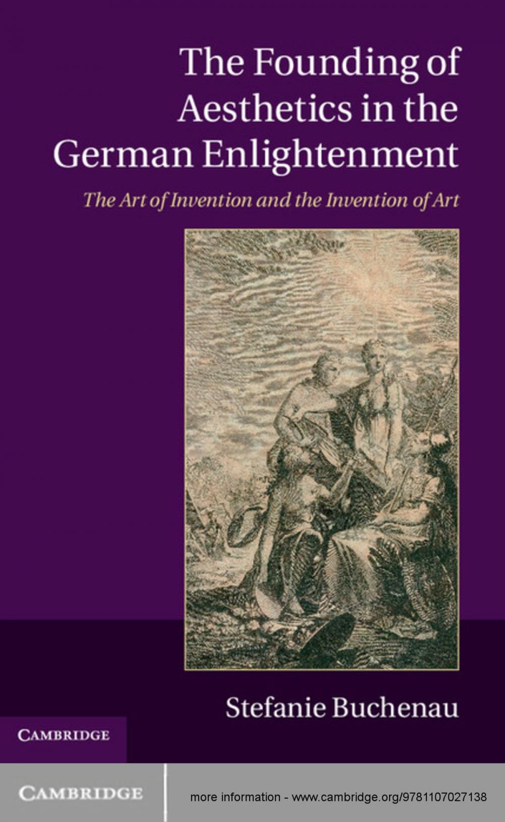 Big bigCover of The Founding of Aesthetics in the German Enlightenment