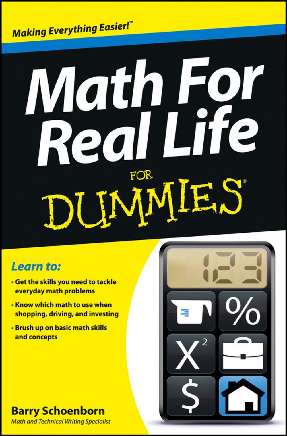 Big bigCover of Math For Real Life For Dummies