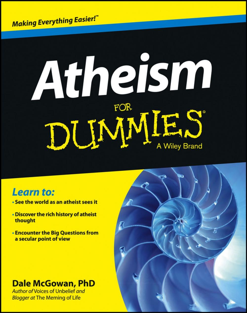 Big bigCover of Atheism For Dummies