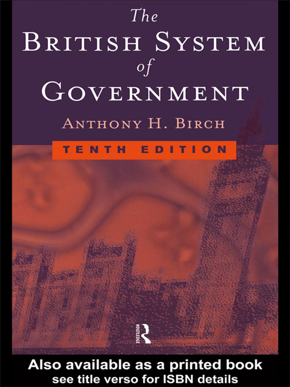 Big bigCover of British System of Government