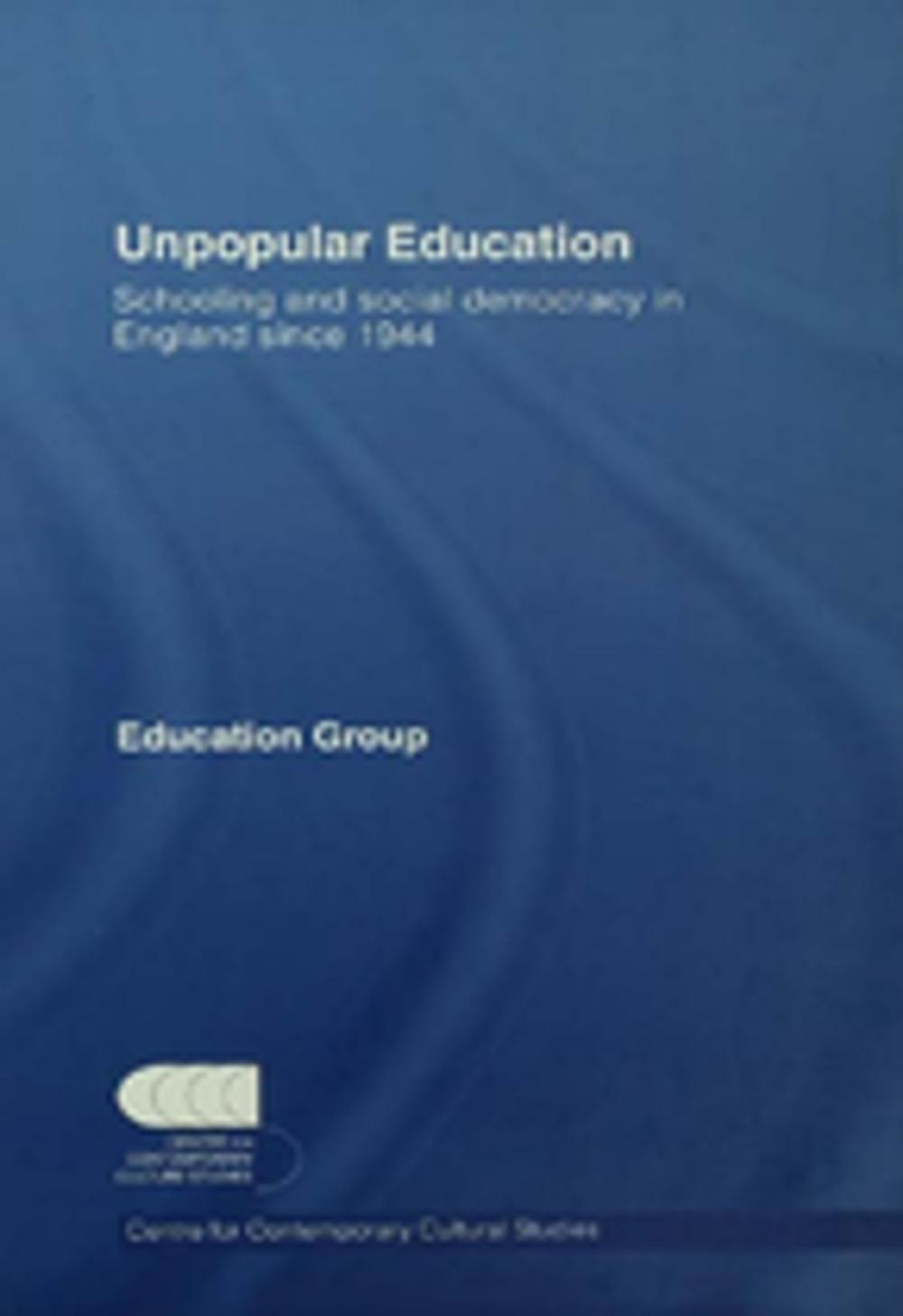 Big bigCover of Unpopular Education