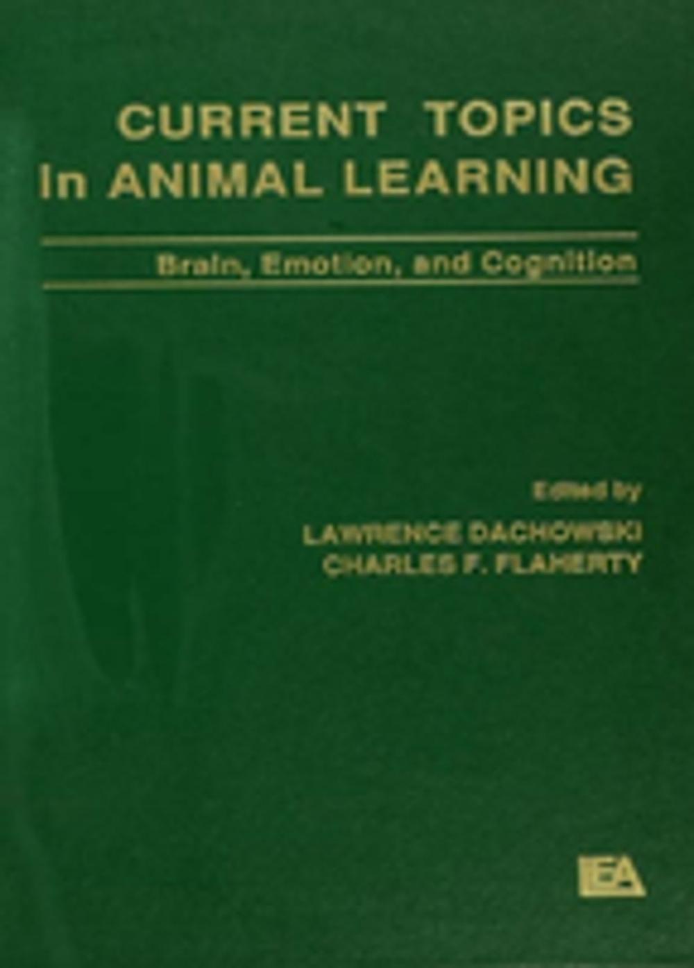 Big bigCover of Current Topics in Animal Learning