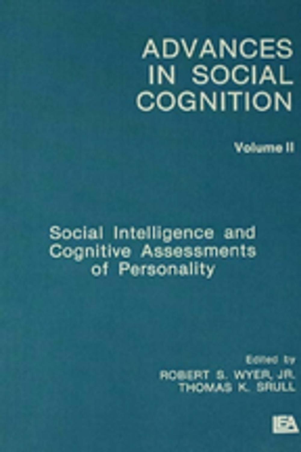 Big bigCover of Social Intelligence and Cognitive Assessments of Personality