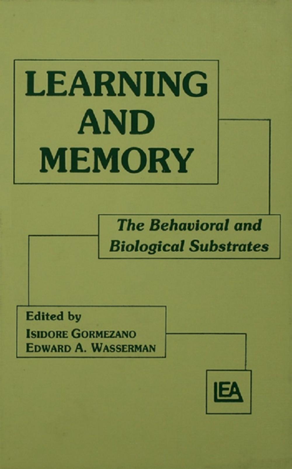 Big bigCover of Learning and Memory