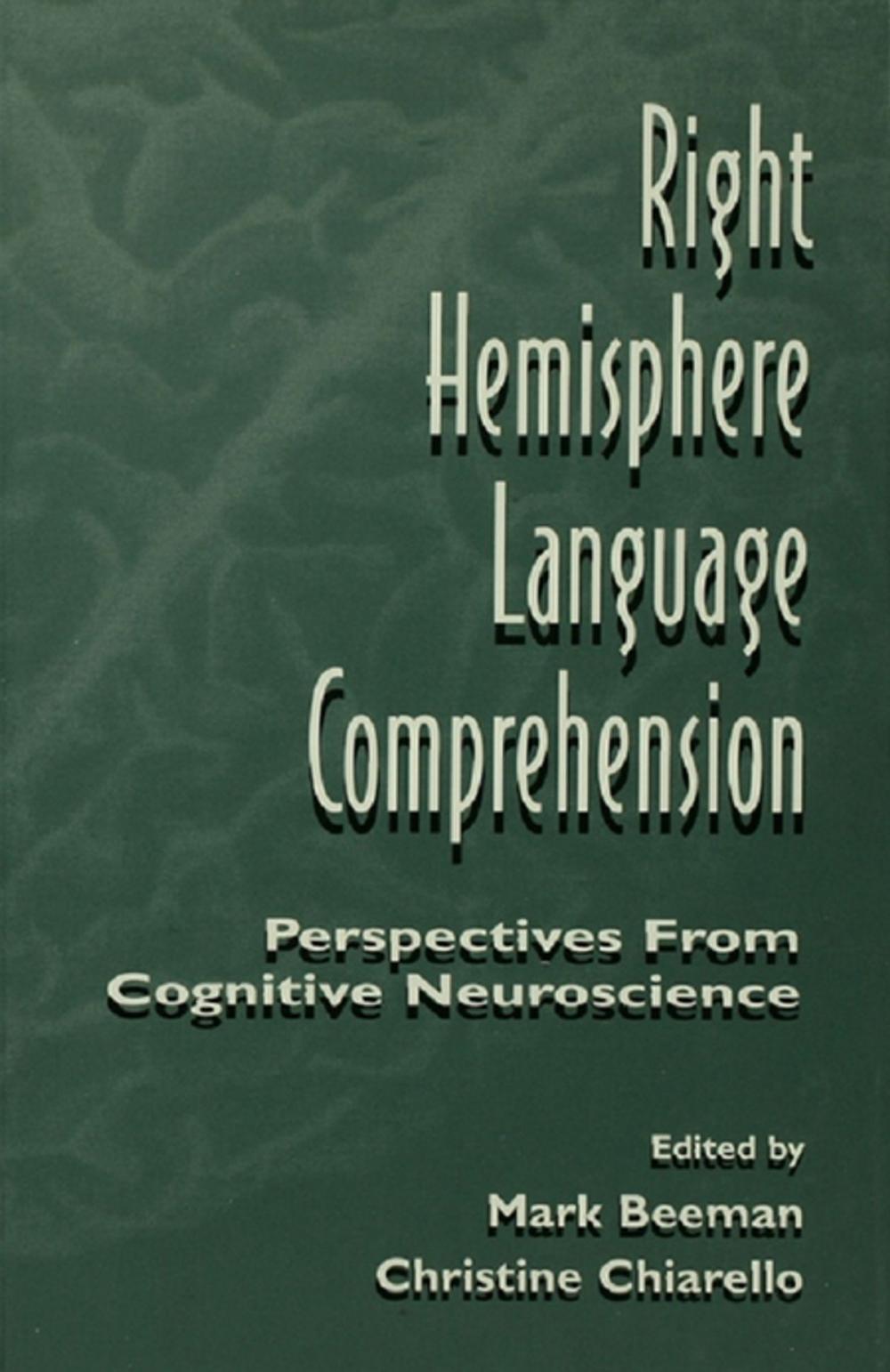 Big bigCover of Right Hemisphere Language Comprehension