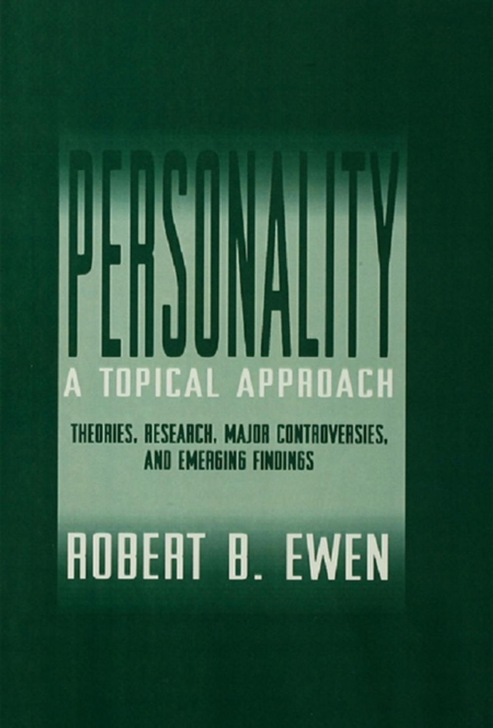 Big bigCover of Personality: A Topical Approach