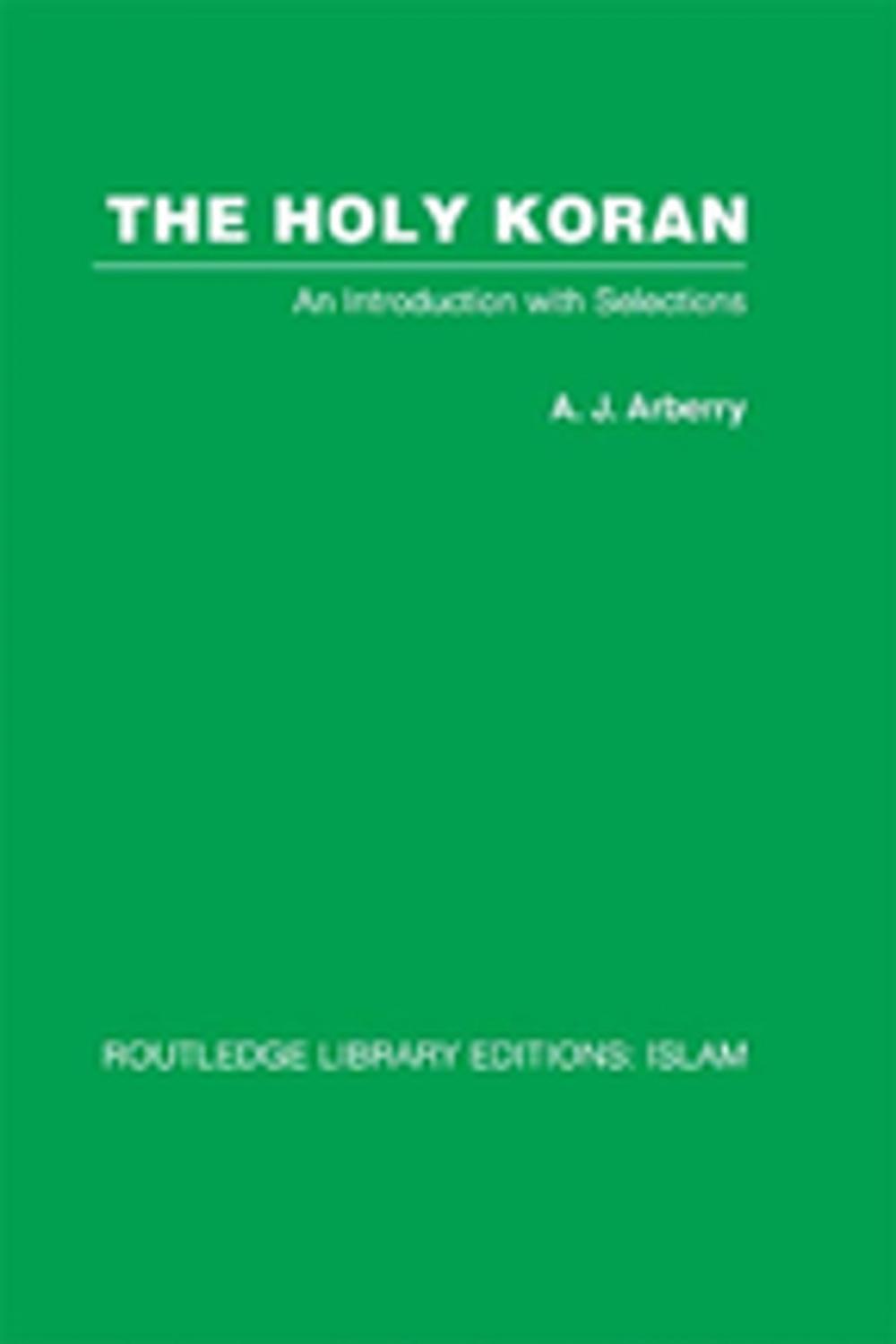 Big bigCover of The Holy Koran