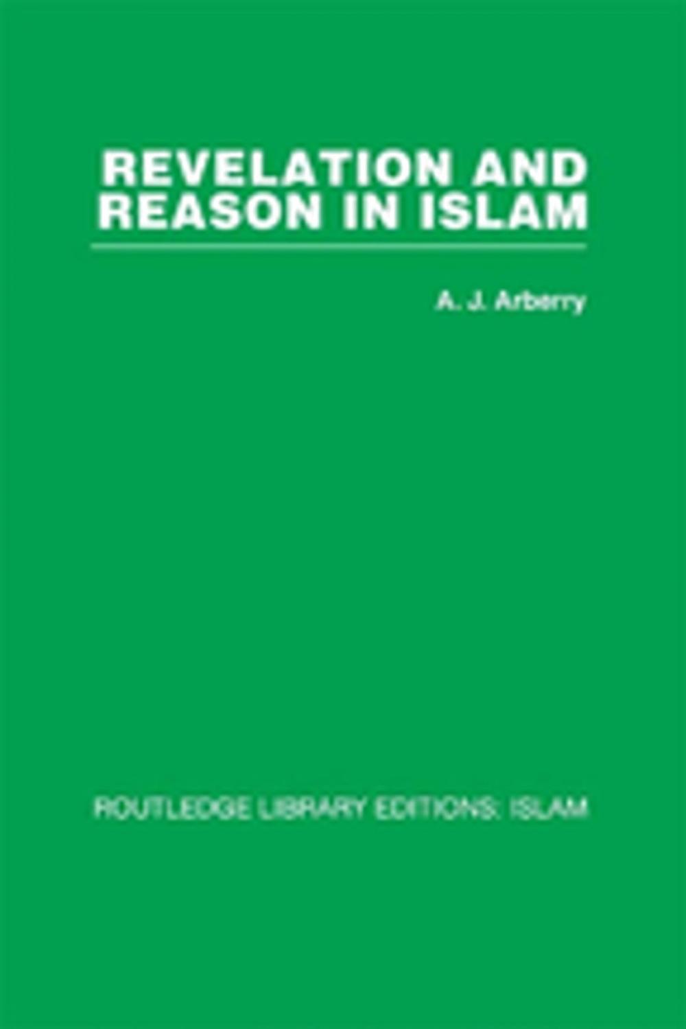 Big bigCover of Revelation and Reason in Islam