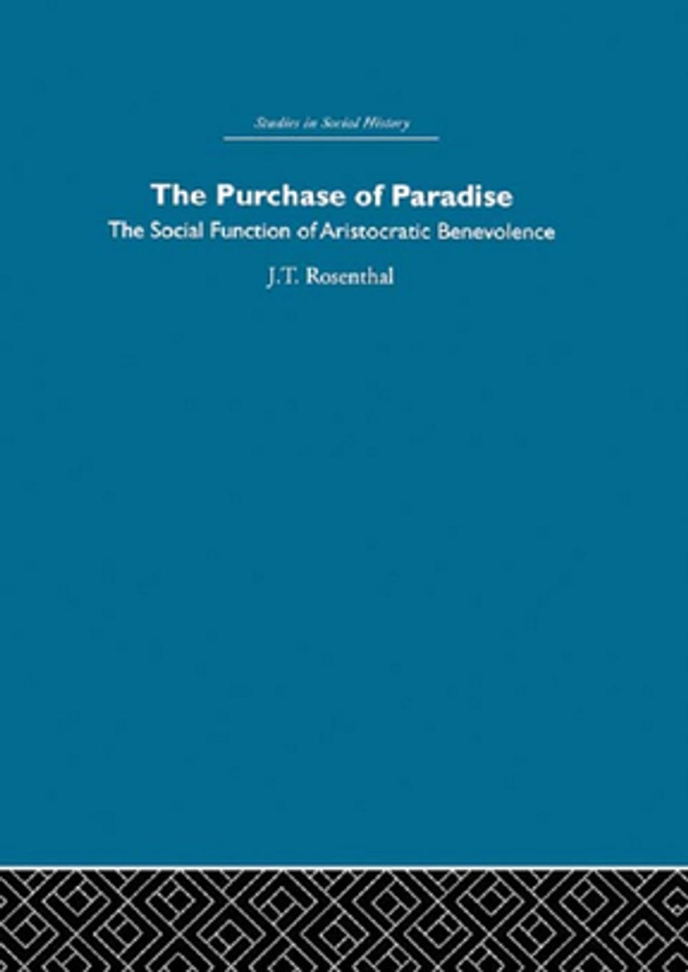 Big bigCover of The Purchase of Pardise