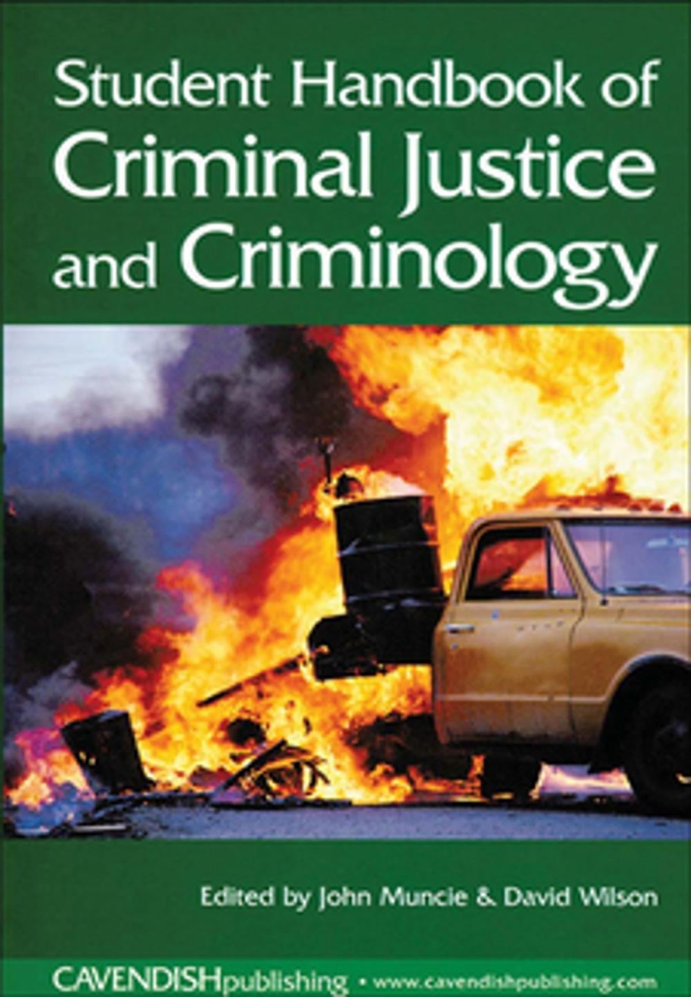 Big bigCover of Student Handbook of Criminal Justice and Criminology