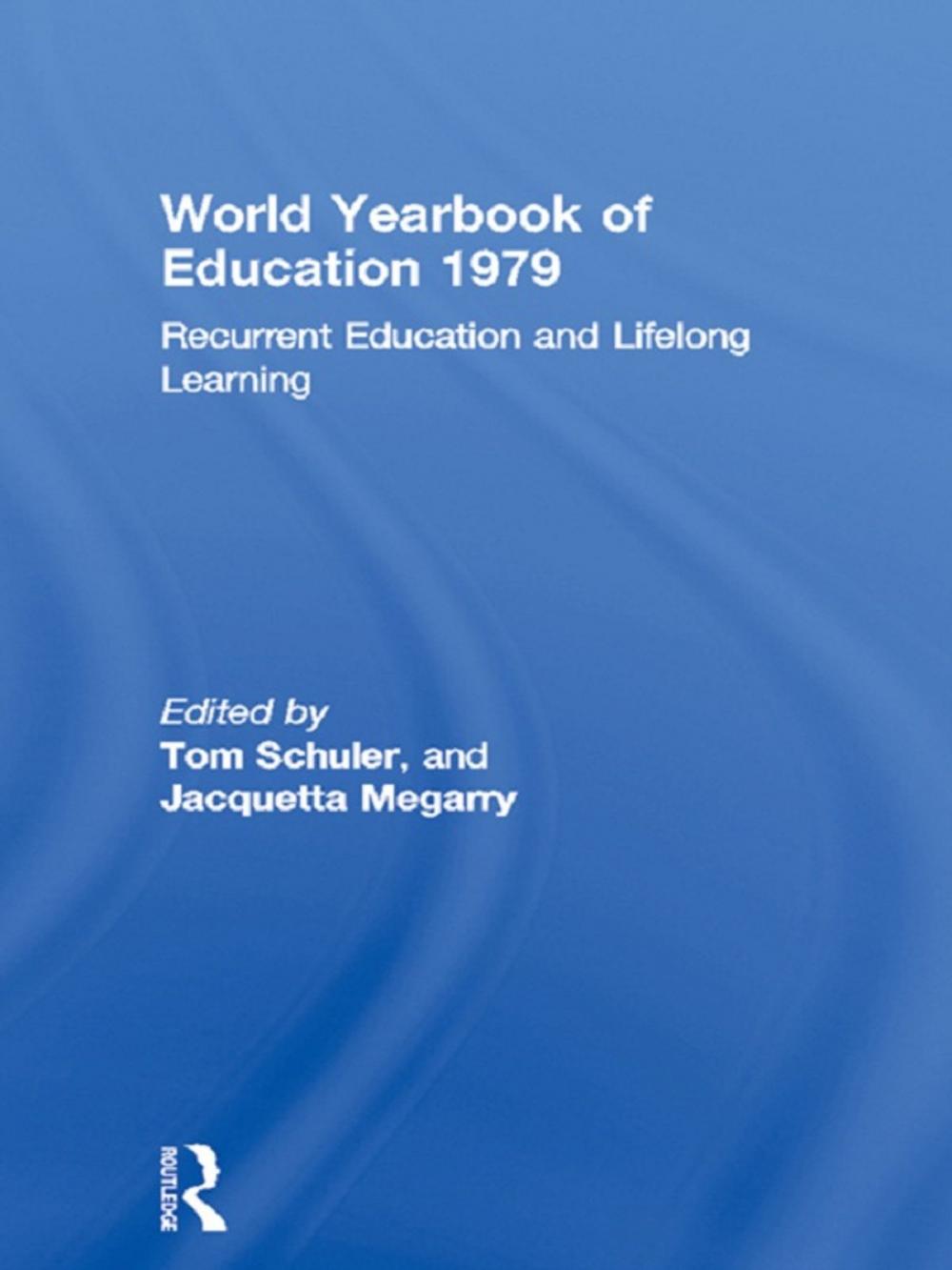 Big bigCover of World Yearbook of Education 1979