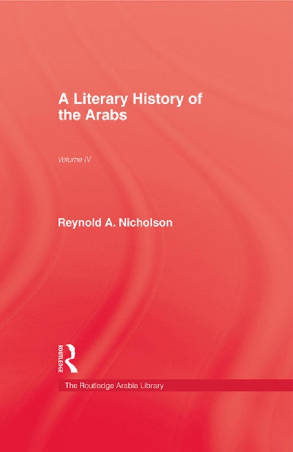 Big bigCover of Literary History Of The Arabs