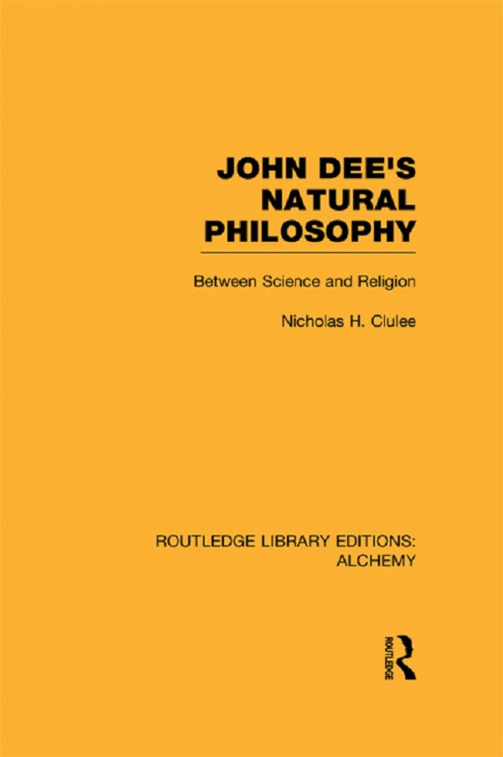 Big bigCover of John Dee's Natural Philosophy