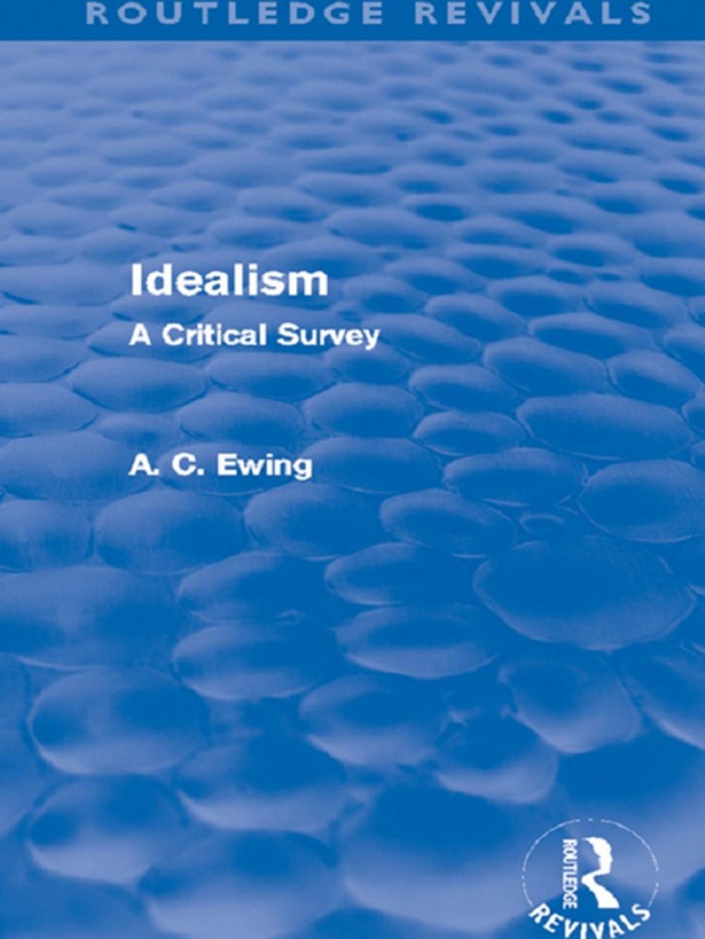 Big bigCover of Idealism (Routledge Revivals)