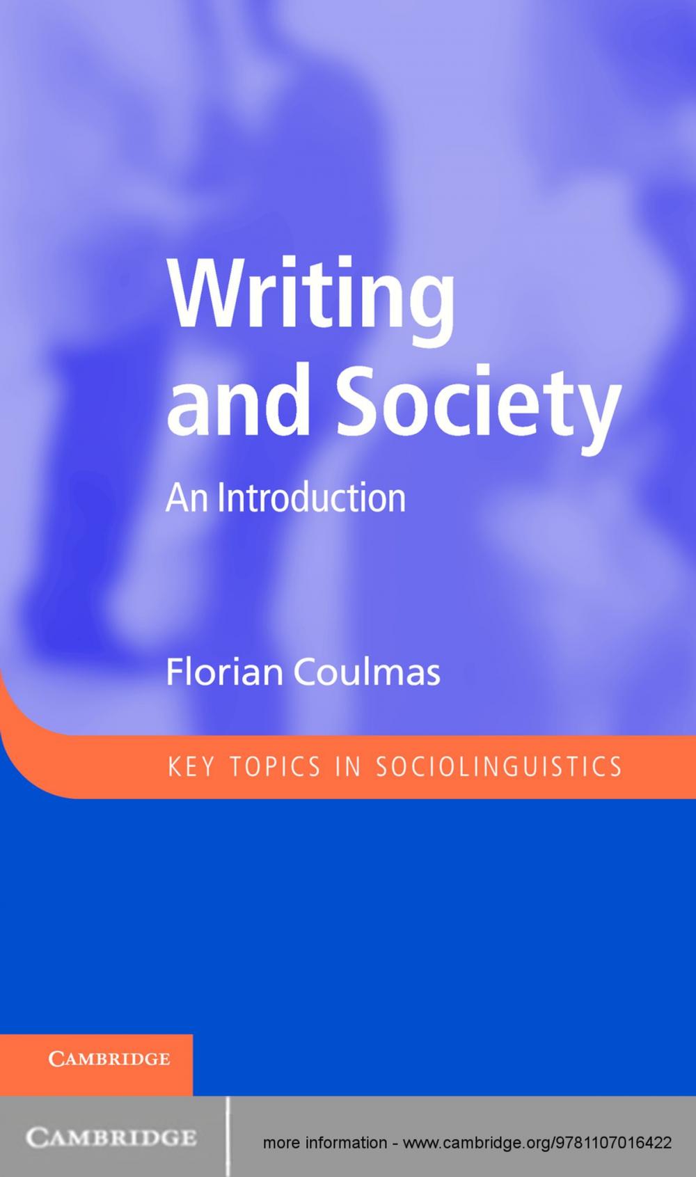 Big bigCover of Writing and Society