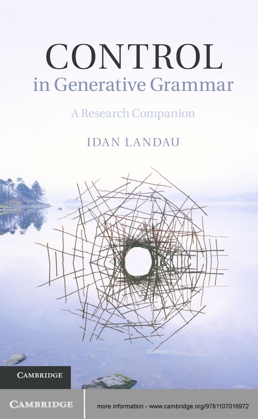 Big bigCover of Control in Generative Grammar