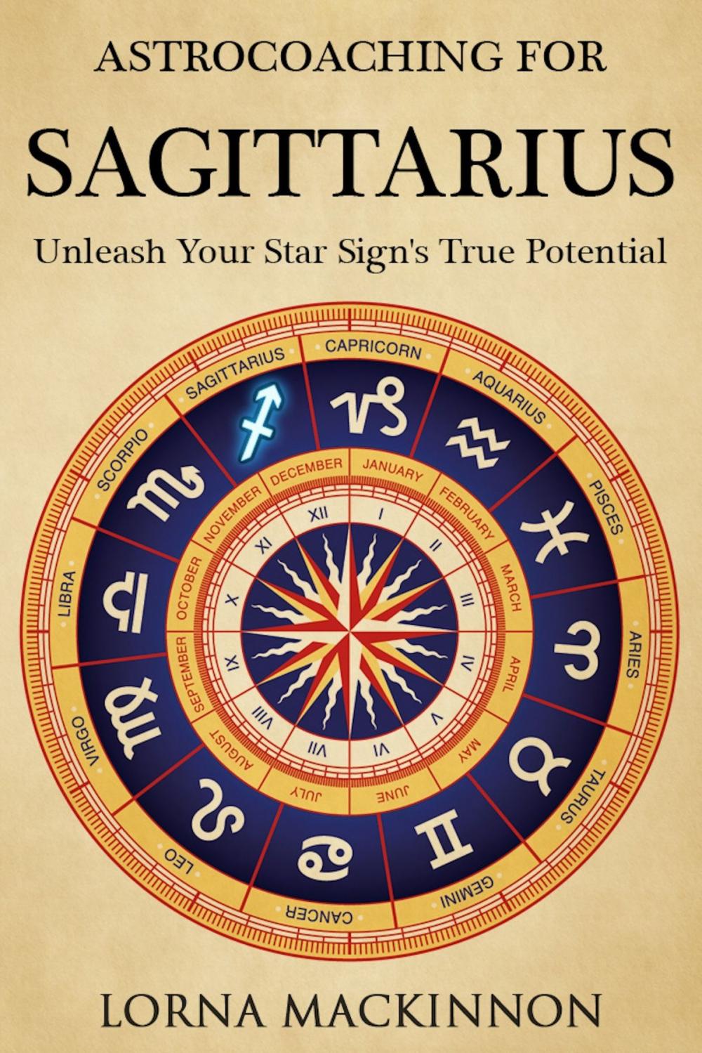 Big bigCover of AstroCoaching For Sagittarius: Unleash Your Star Sign's True Potential