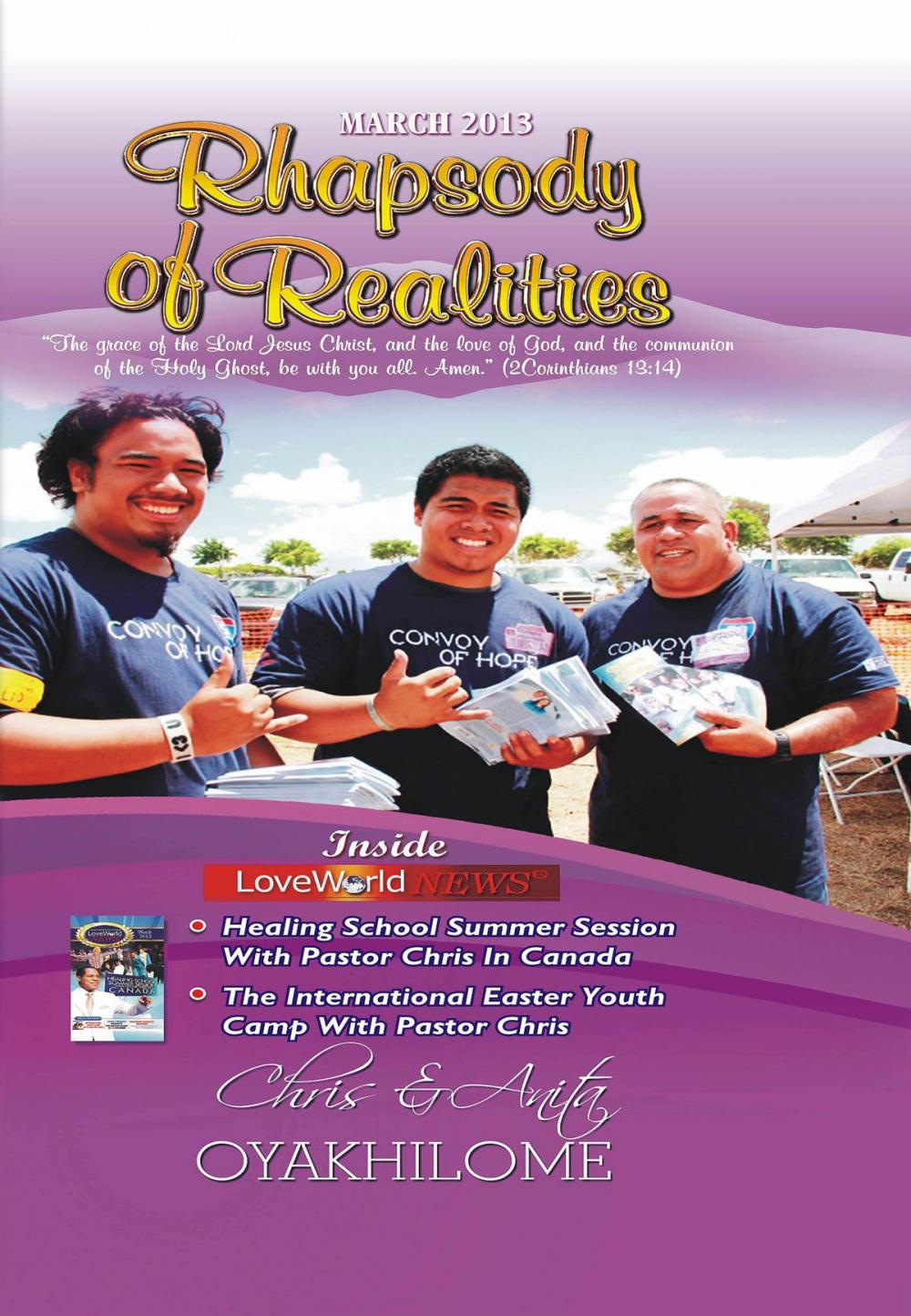 Big bigCover of Rhapsody of Realities March 2013 Edition