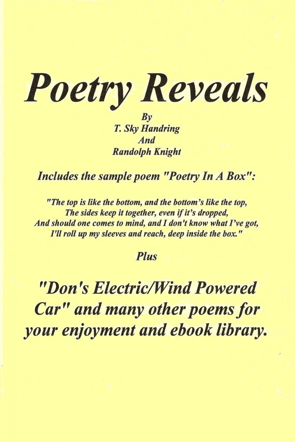 Big bigCover of Poetry Reveals