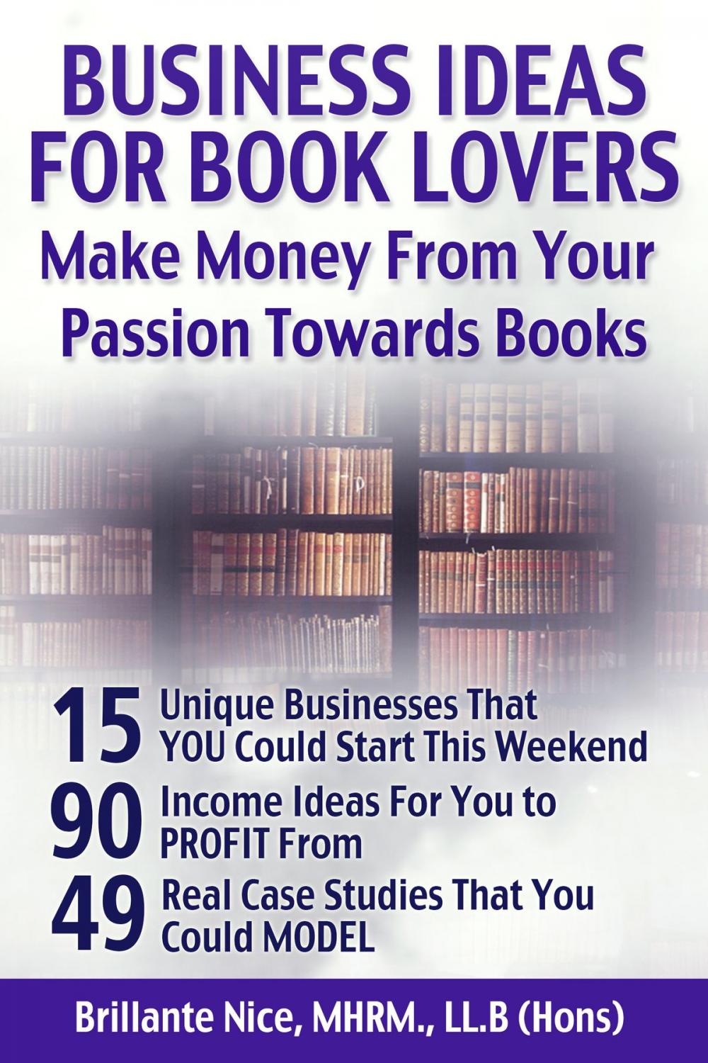 Big bigCover of Business Ideas For Book Lovers