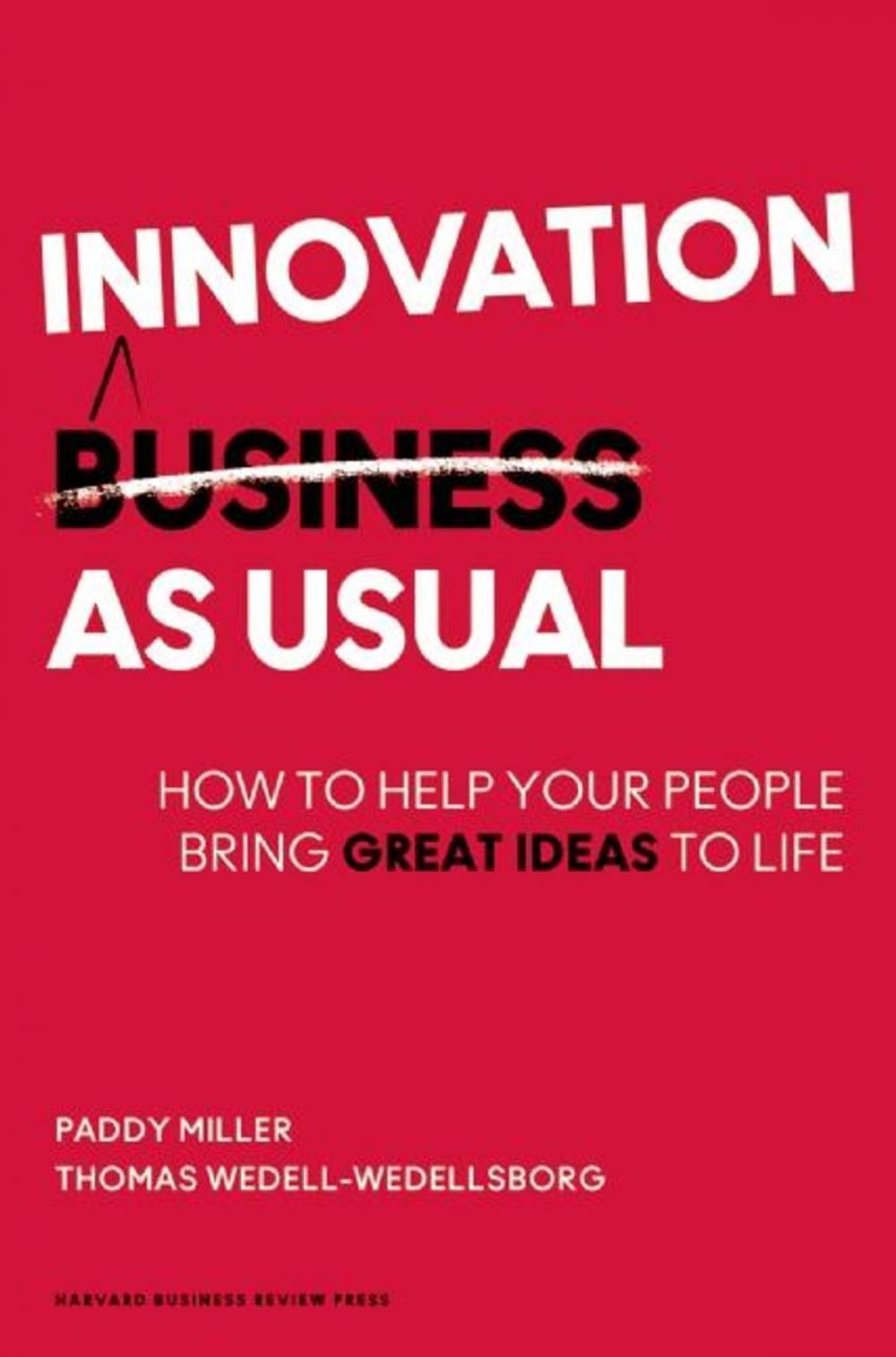 Big bigCover of Innovation as Usual