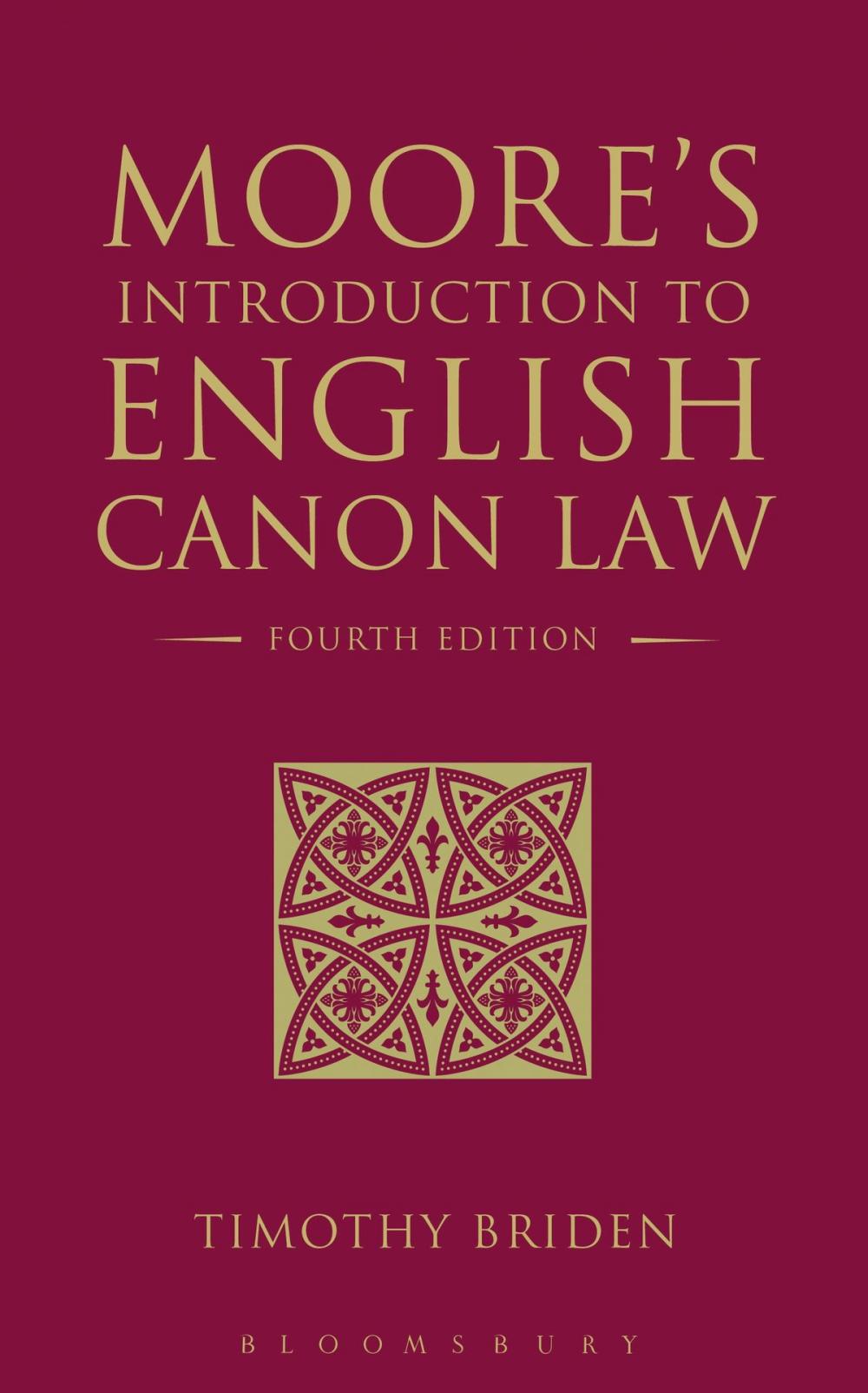 Big bigCover of Moore's Introduction to English Canon Law