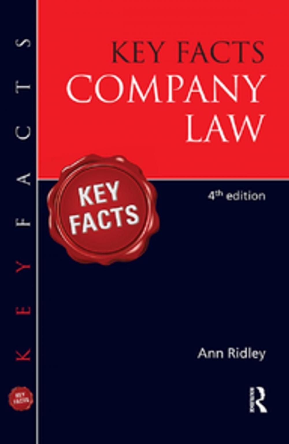 Big bigCover of Key Facts Company Law