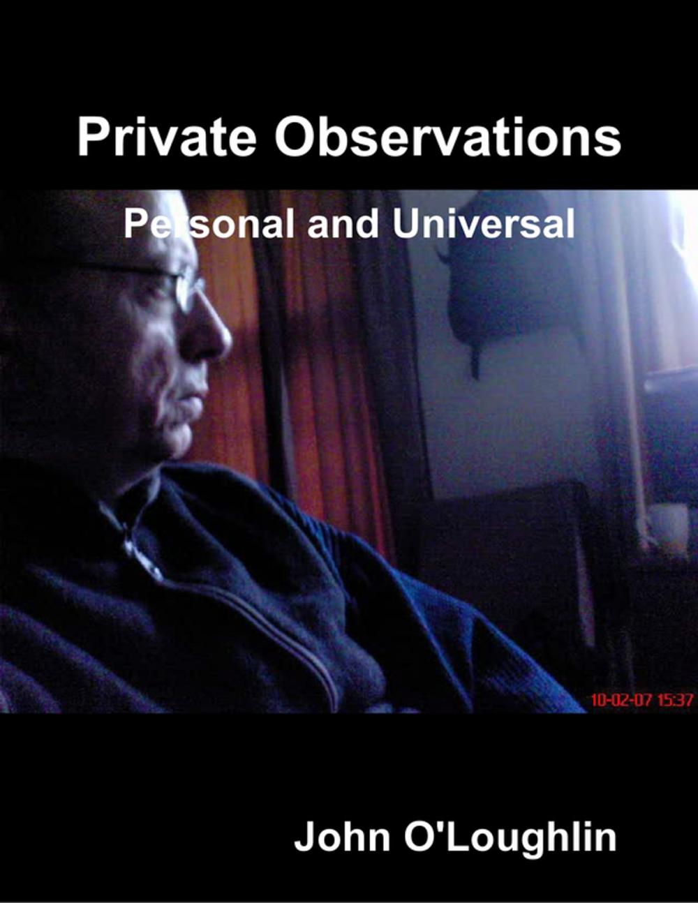 Big bigCover of Private Observations - Personal and Universal