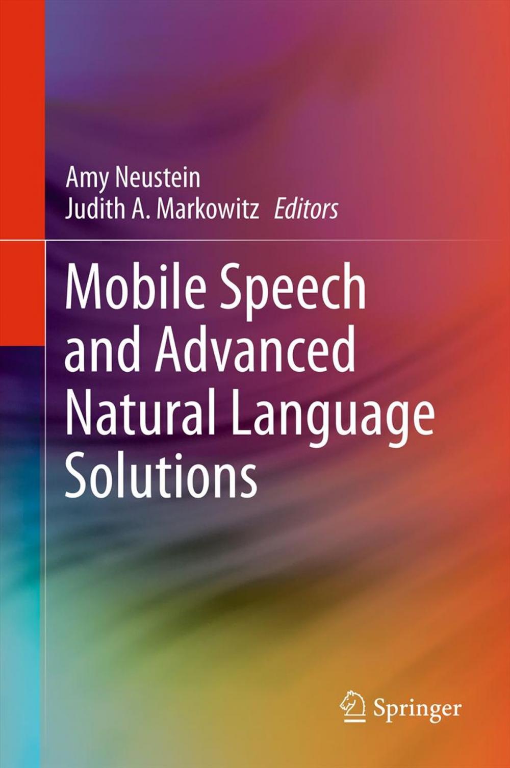 Big bigCover of Mobile Speech and Advanced Natural Language Solutions