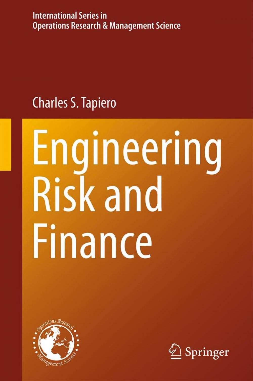 Big bigCover of Engineering Risk and Finance