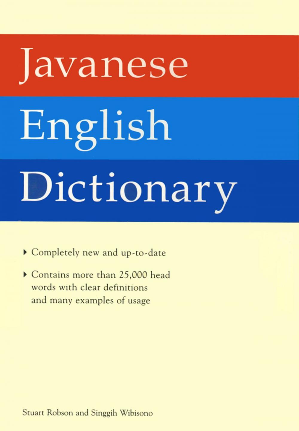 Big bigCover of Javanese English Dictionary