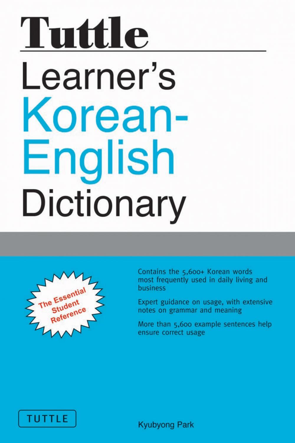 Big bigCover of Tuttle Learner's Korean-English Dictionary