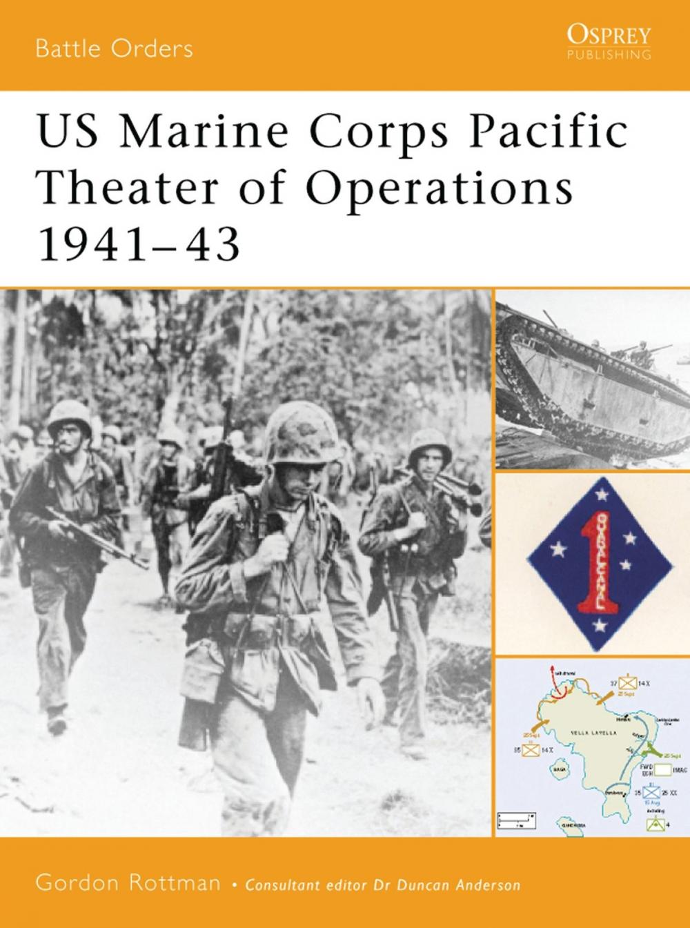 Big bigCover of US Marine Corps Pacific Theater of Operations 1941–43