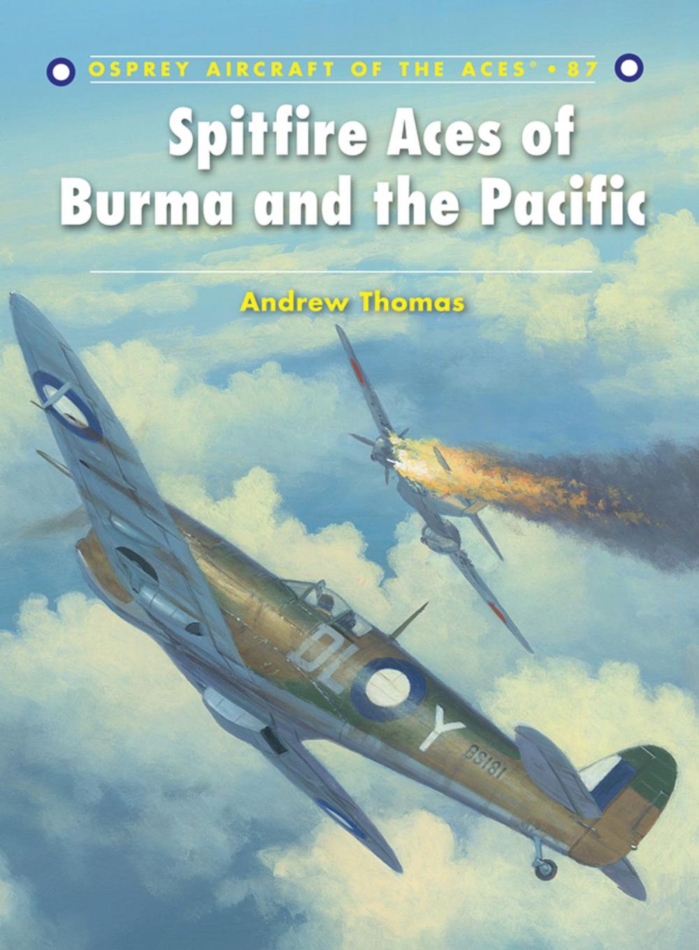 Big bigCover of Spitfire Aces of Burma and the Pacific