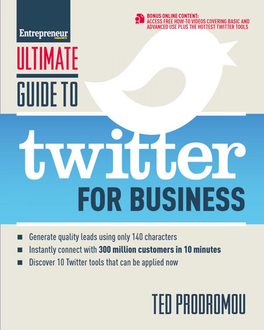 Big bigCover of Ultimate Guide to Twitter for Business