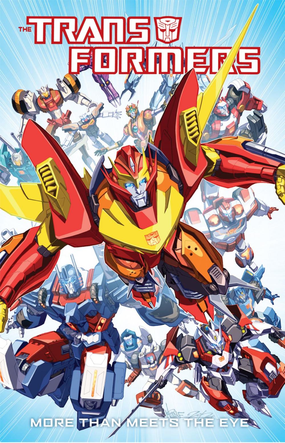 Big bigCover of Transformers: More Than Meets the Eye Vol. 1