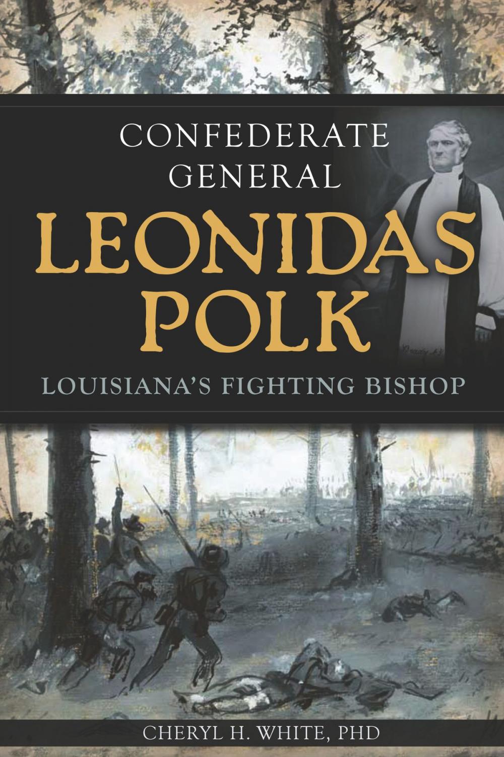 Big bigCover of Confederate General Leonidas Polk